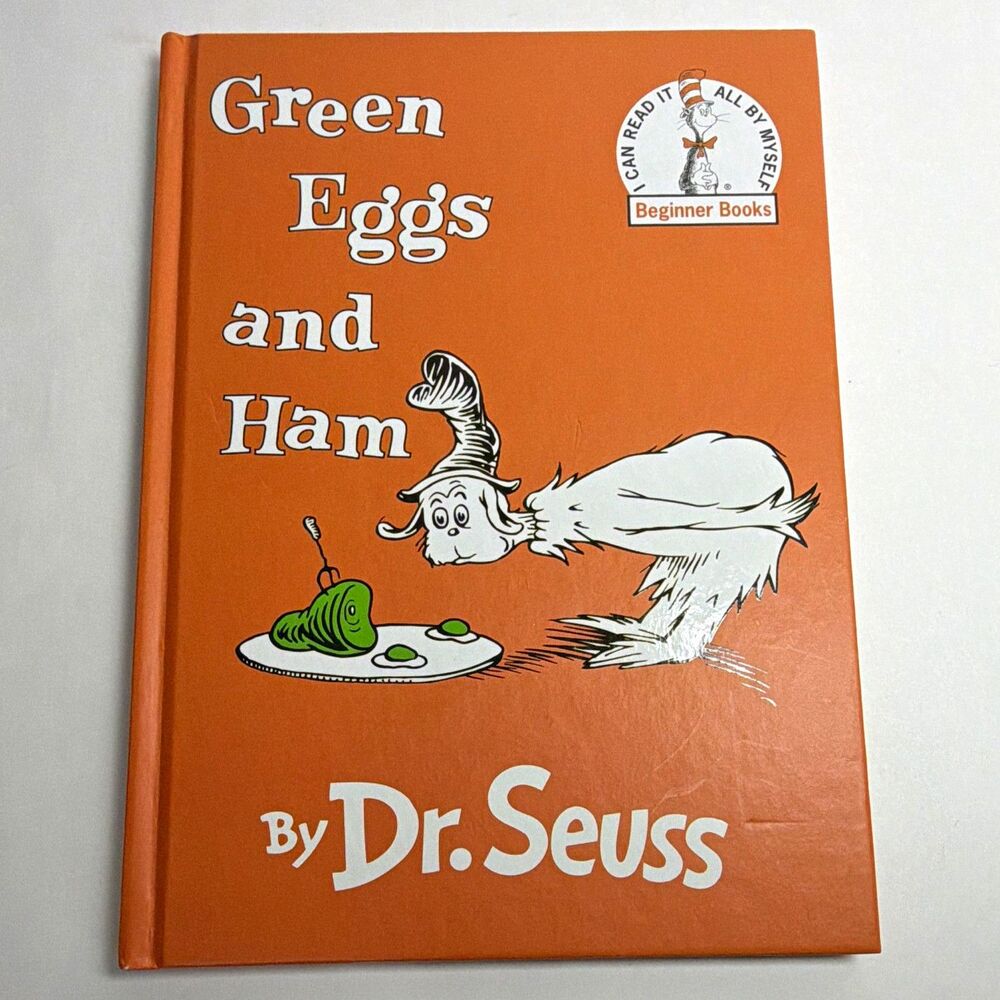 Dr. Seuss Green Eggs and Ham Hardcover Large Type (Beginner Books)